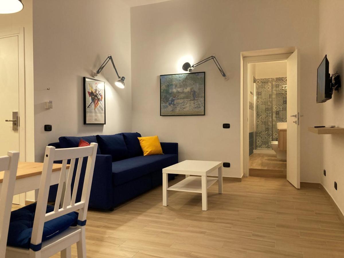 La Casa Blu Nel Cuore Storico Di Napoli Экстерьер фото
