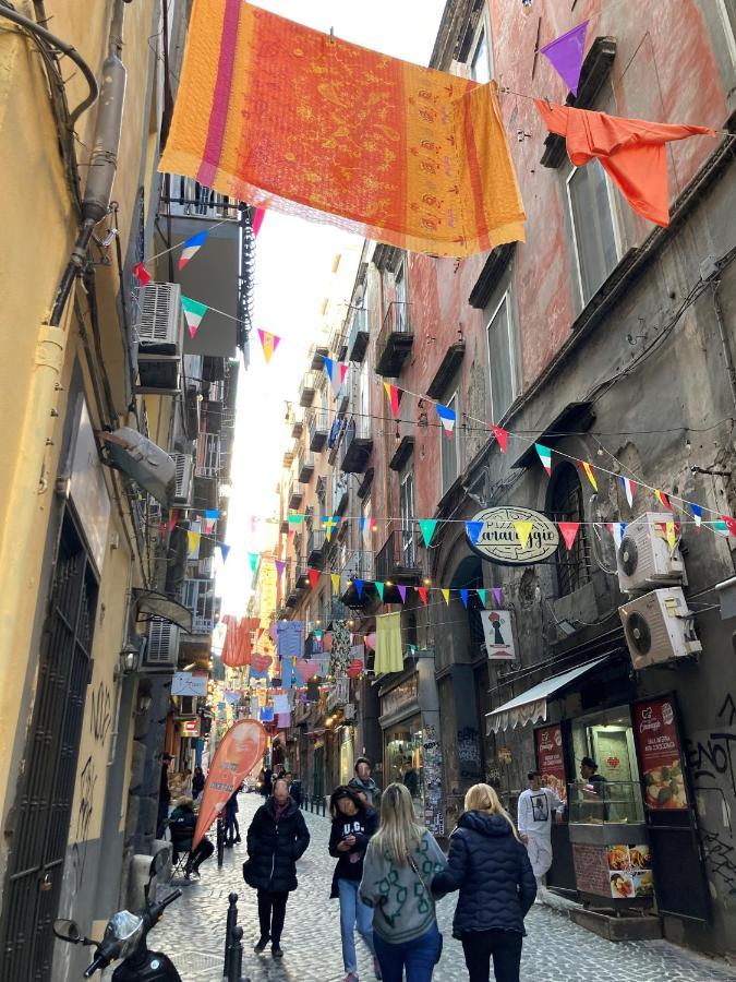 La Casa Blu Nel Cuore Storico Di Napoli Экстерьер фото